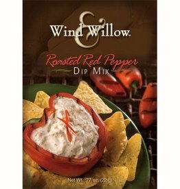 WIND & WILLOW DIP MIX, ROASTED RED PEPPER 0.77 OZ -S (dimx3)