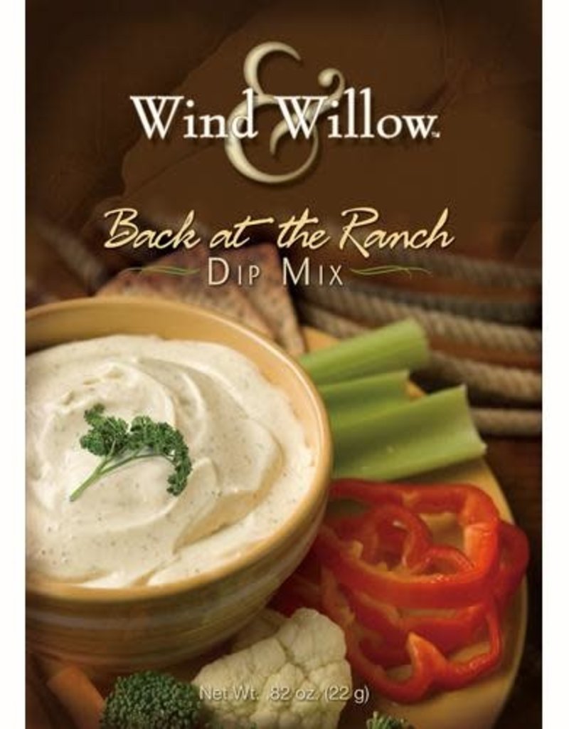 WIND & WILLOW DIP MIX, BACK AT THE RANCH 0.82 OZ (dimx) -S