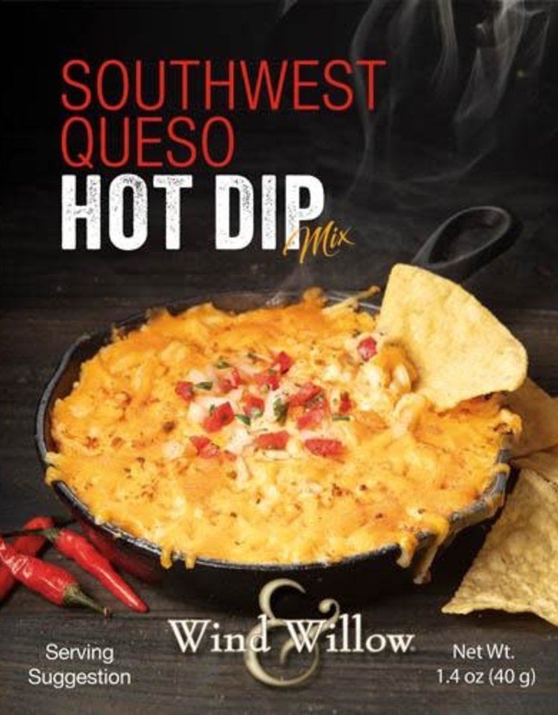 WIND & WILLOW DIP MIX, HOT, SOUTHWEST QUESO 1.4 OZ -S (di)