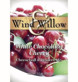 WIND & WILLOW CHEESEBALL & DESSERT MIX, WHITE CHOCOLATE CHERRY 3.2 OZ -S (dimx)