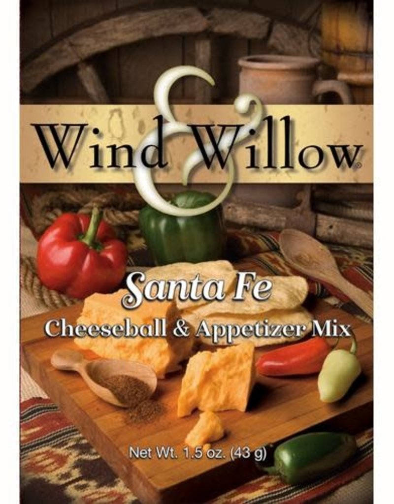 WIND & WILLOW CHEESEBALL & APPETIZER MIX, SANTA FE 1.5 OZ  -S (dimx)