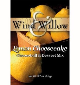 WIND & WILLOW CHEESEBALL & DESSERT MIX, LEMON CHEESECAKE 3.2 OZ   (dimx4)