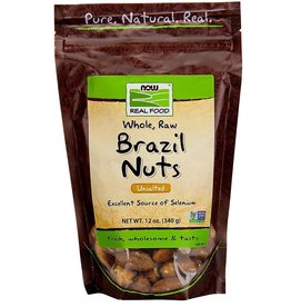 NOW FOODS BRAZIL NUTS WHOLE RAW 12 OZ -S