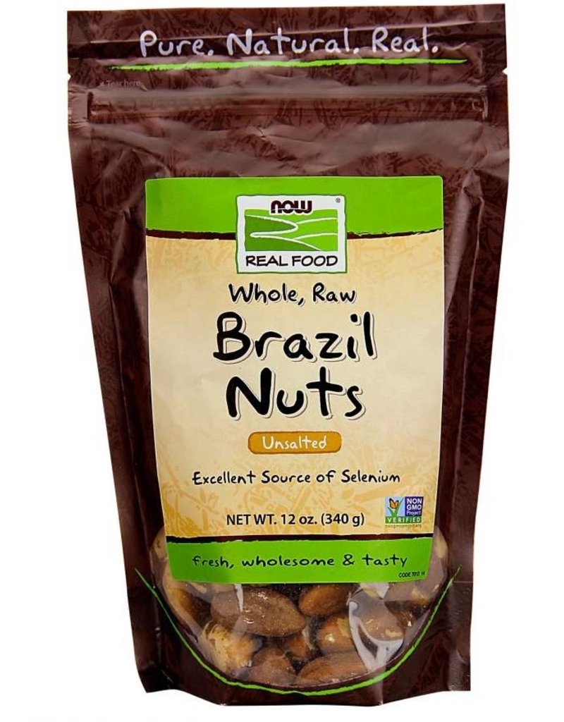 NOW FOODS BRAZIL NUTS WHOLE RAW 12 OZ -S