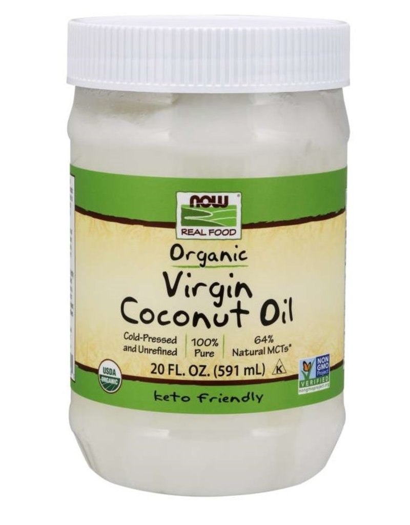 NOW FOODS COCONUT OIL, VIRGIN ORGANIC