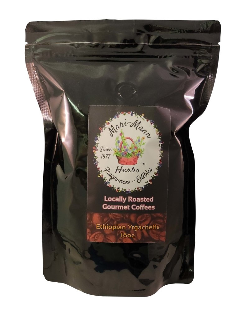 MARI-MANN ETHIOPIAN GROUND COFFEE 16 OZ