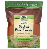 NOW FOODS GOLDEN FLAX SEEDS ORGANIC