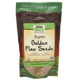 NOW FOODS GOLDEN FLAX SEEDS ORGANIC