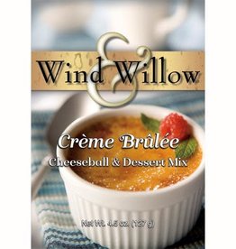 WIND & WILLOW CHEESEBALL & DESSERT MIX, CREME BRULEE 4.5 OZ (dimx4) -S