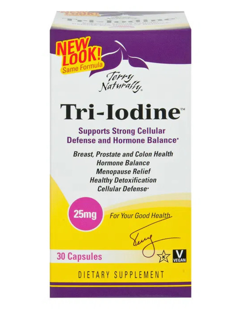 TERRY NATURALLY TRI-IODINE 25 MG 30 CP ∎ (dimx2) - S