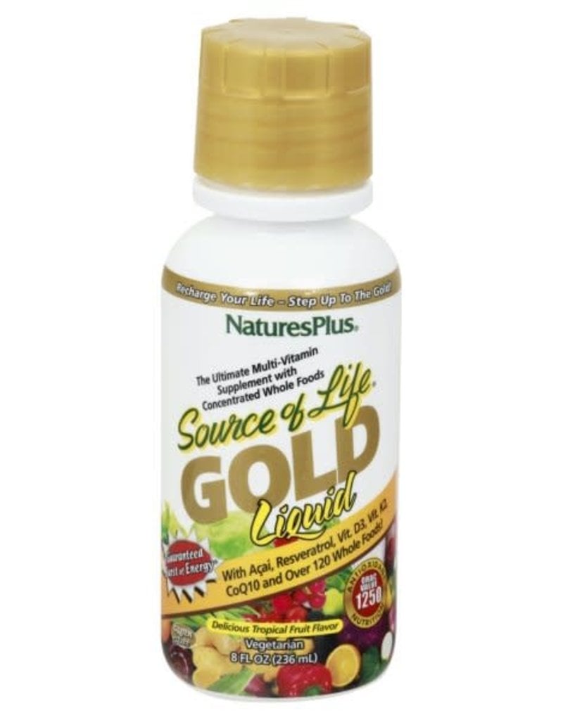 NATPLUS- SOURCE OF LIFE VIT MULTI, GOLD LIQUID