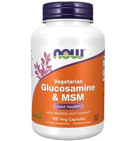 NOW FOODS GLUCOSAMINE + MSM, VEGETARIAN