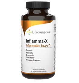 LIFE SEASONS INFLAMMA-X  INFLAMMATION SUPPORT 60 CP (FULL SIZE) -S