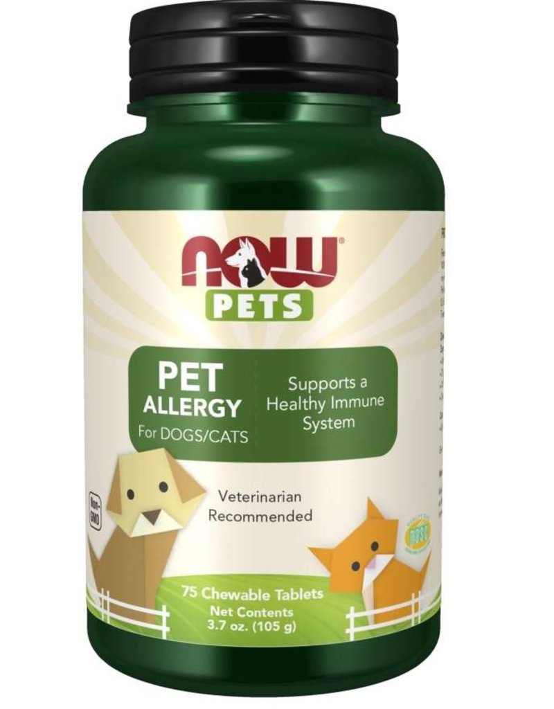 NOW FOODS PET, ALLERGY 75 LZ "MIKE LIKES" (dimx2) -BO