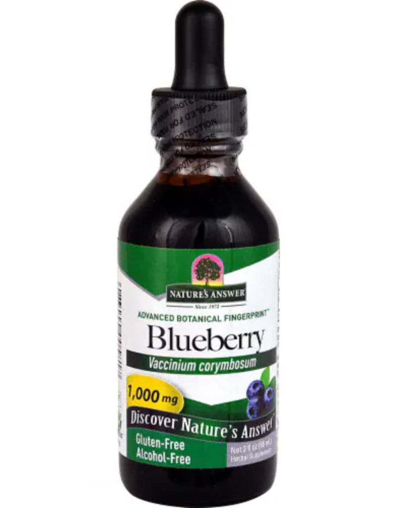 NATURES ANSWER BLUEBERRY LEAF EXTRACT 2000 MG/SRV 1 FO (P,T) "MIKE LIKES"