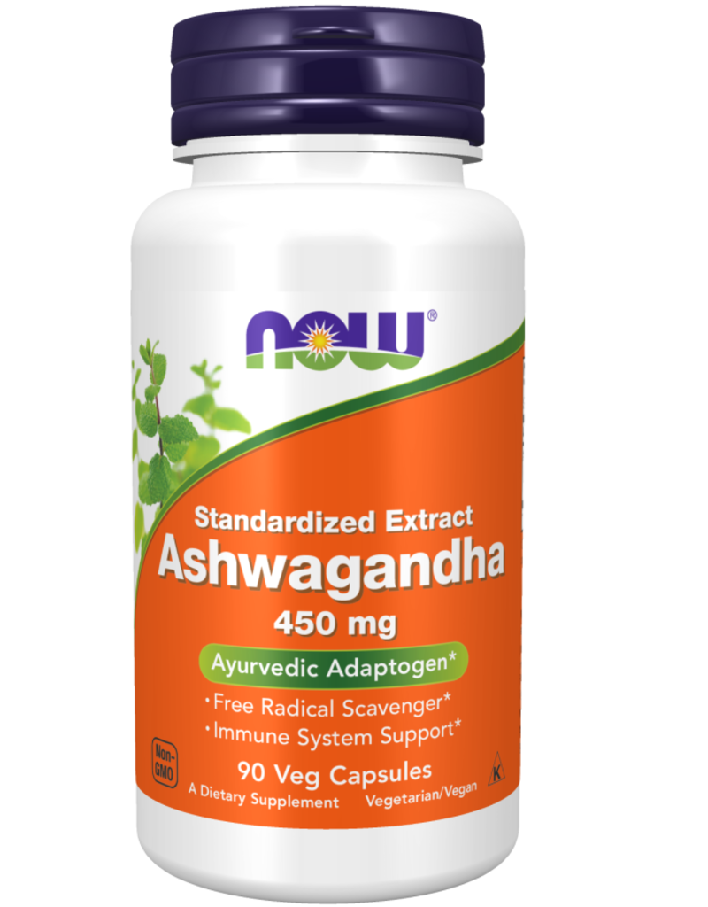 NOW FOODS ASHWAGANDHA EXTRACT 450 MG 90 VC -BO