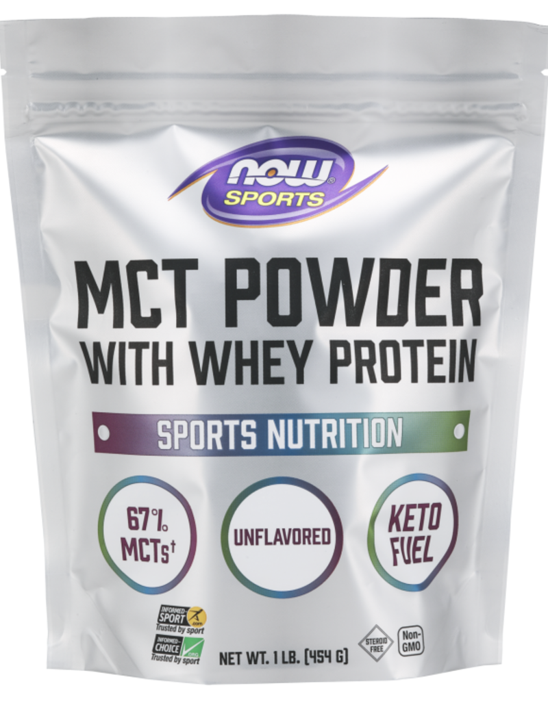 NOW FOODS MCT POWDER UNFLAVORED 1 LB -N2 -BO