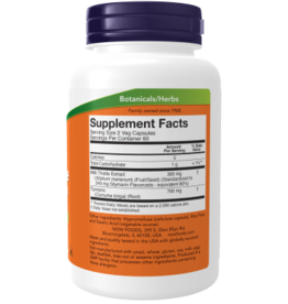 NOW FOODS MILK THISTLE EXTRACT 150 MG (120 MG SILYMARIN) 120 VC -S