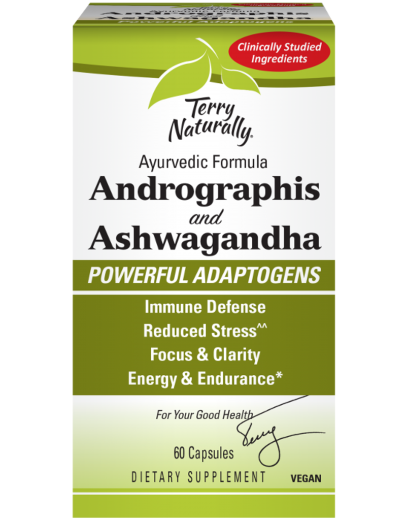 TERRY NATURALLY ANDROGRAPHIS AND ASHWAGANDHA 60 CP "LIZ LIKES" -S