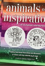 Animals of Inspiration Coloring Book Melanie Test
