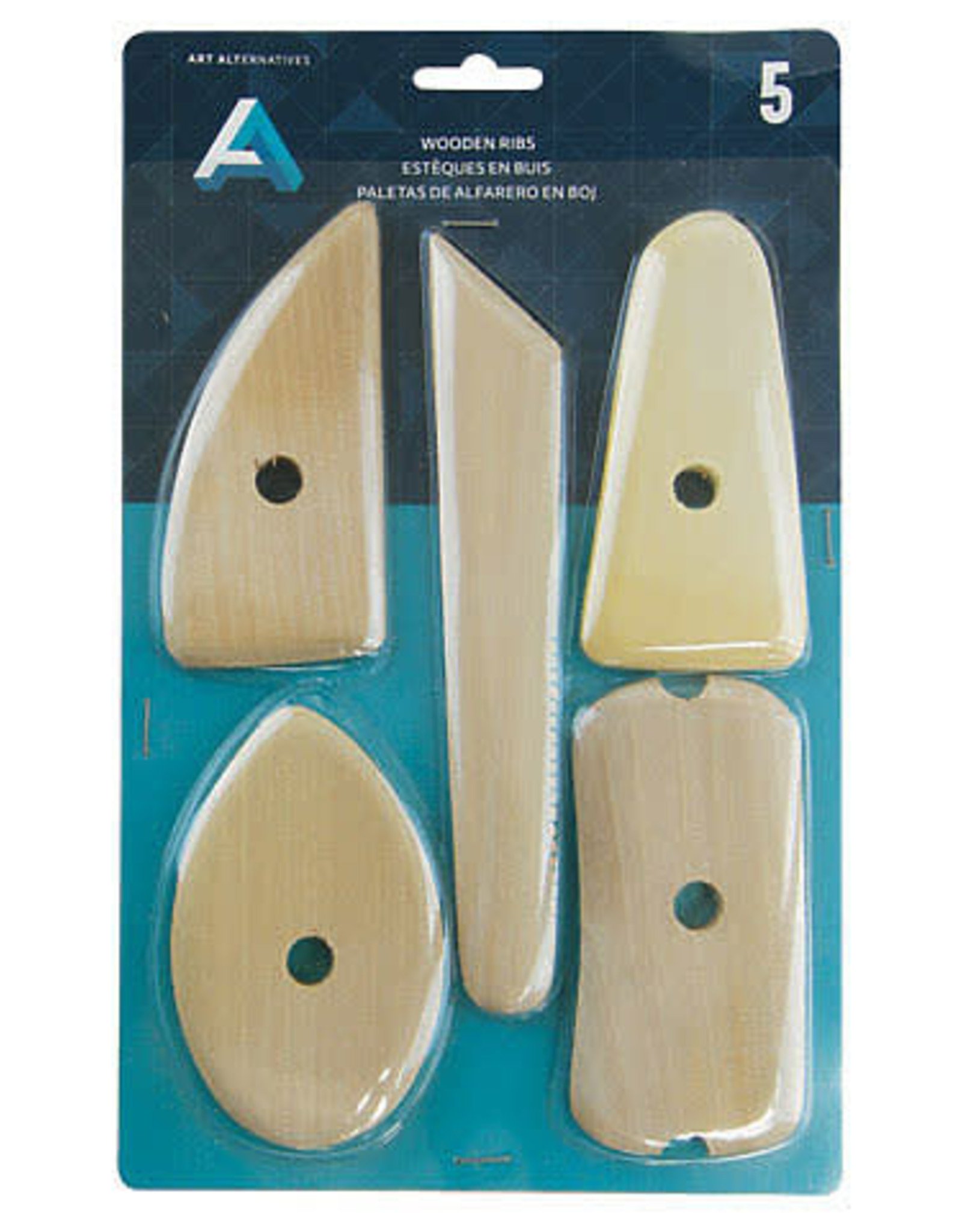 Wood Rib Set | Pack of 5