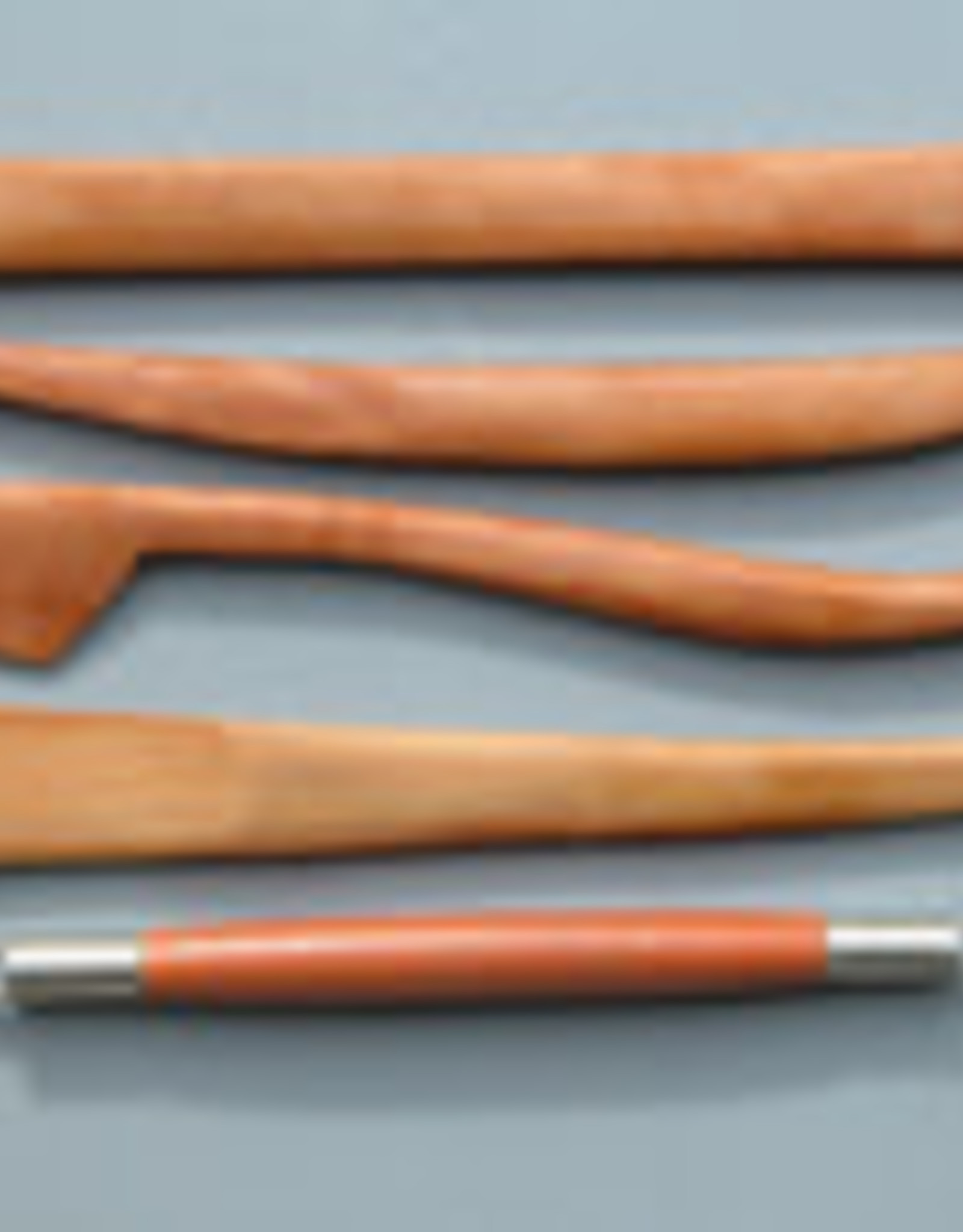 Chinese Clay Modeling Tool, Wood Set 4
