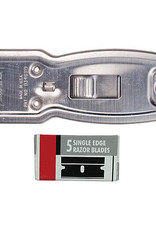 Excel K11 Flat Metal Safety Scraper, 5 Extra Blades