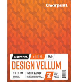 Design Vellum Pad 50 sheets 11 x 17