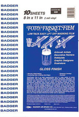 Frisket Film Sheet 8.5 x 11 Per Sheet