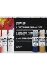 Fluid Acrylic Select Pro .5oz set of 8