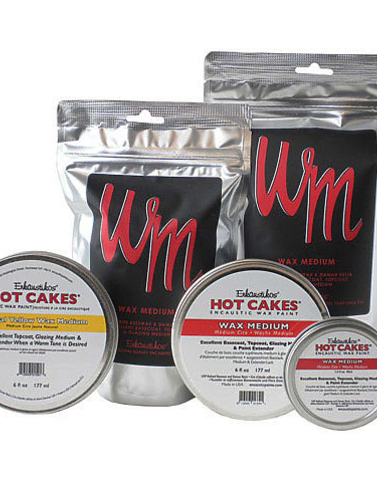 Hot Cakes Wax Titanium White 4 oz