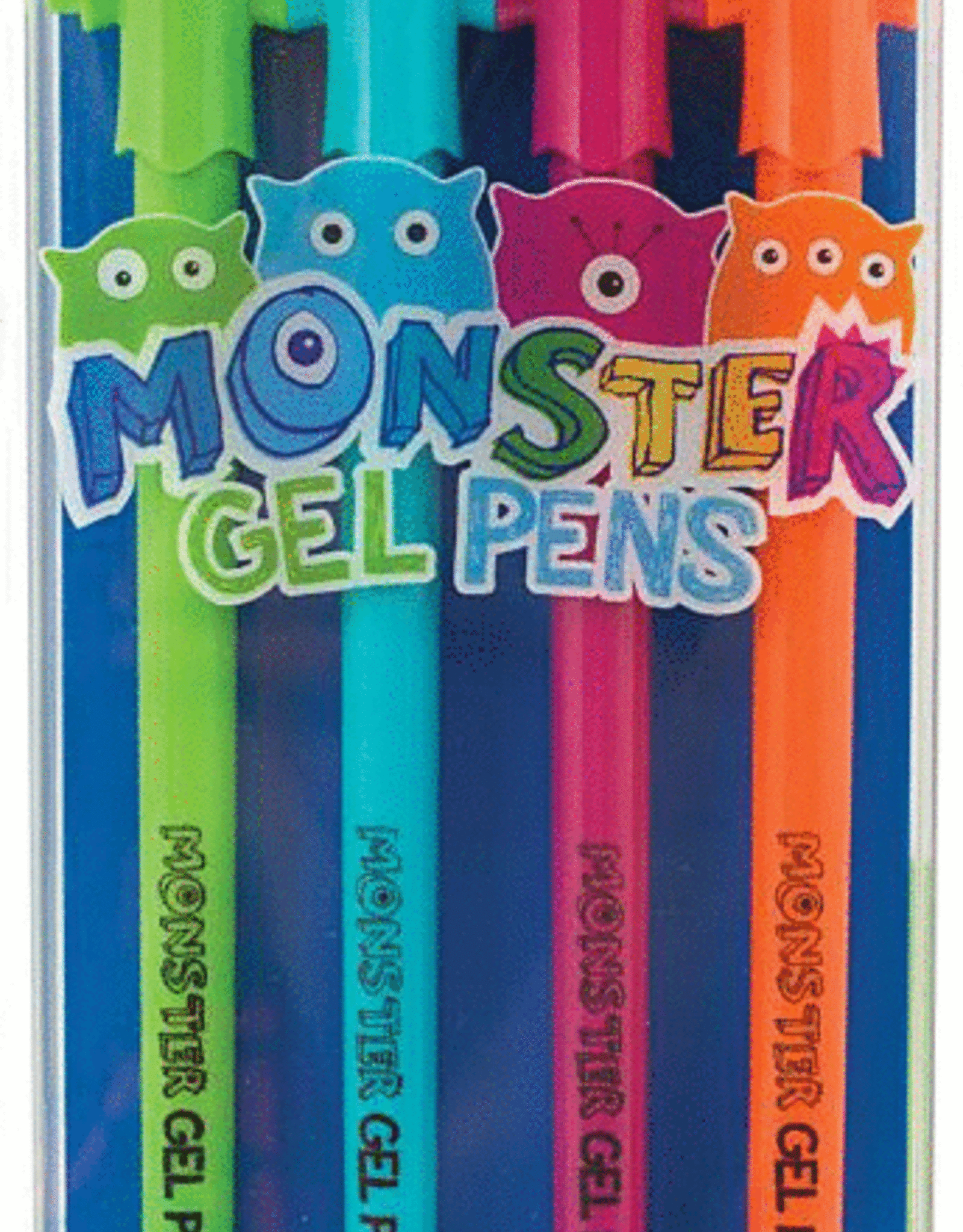 Monster Gel Pens - Set of 4