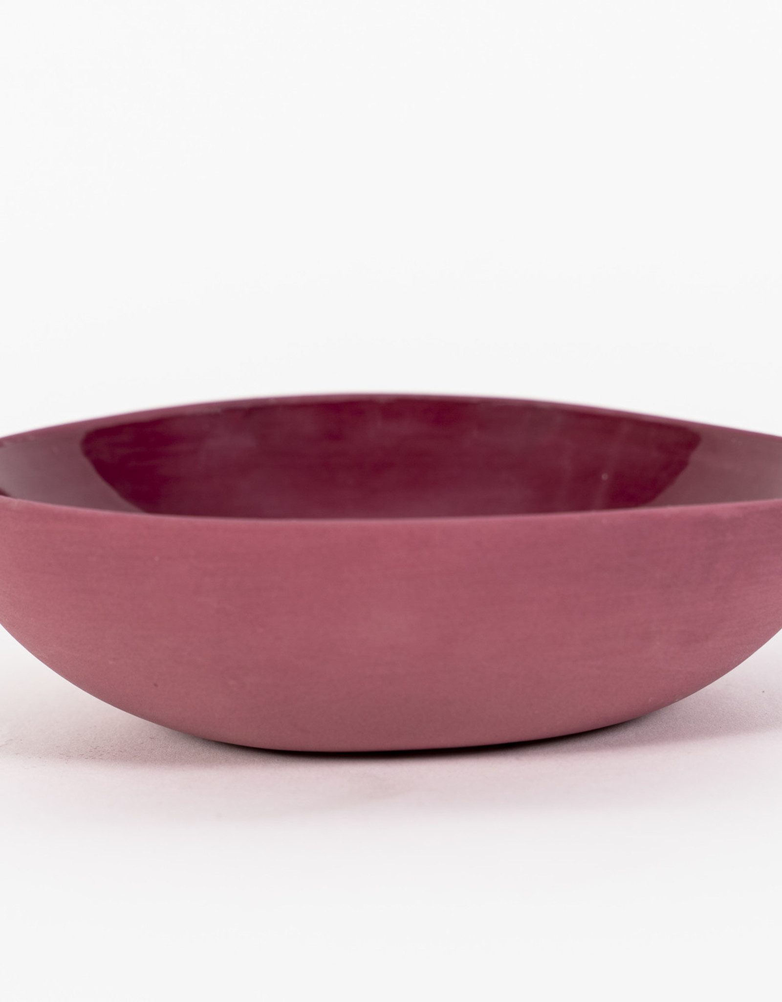 Louise Deroualle Magenta Small Wide Bowl
