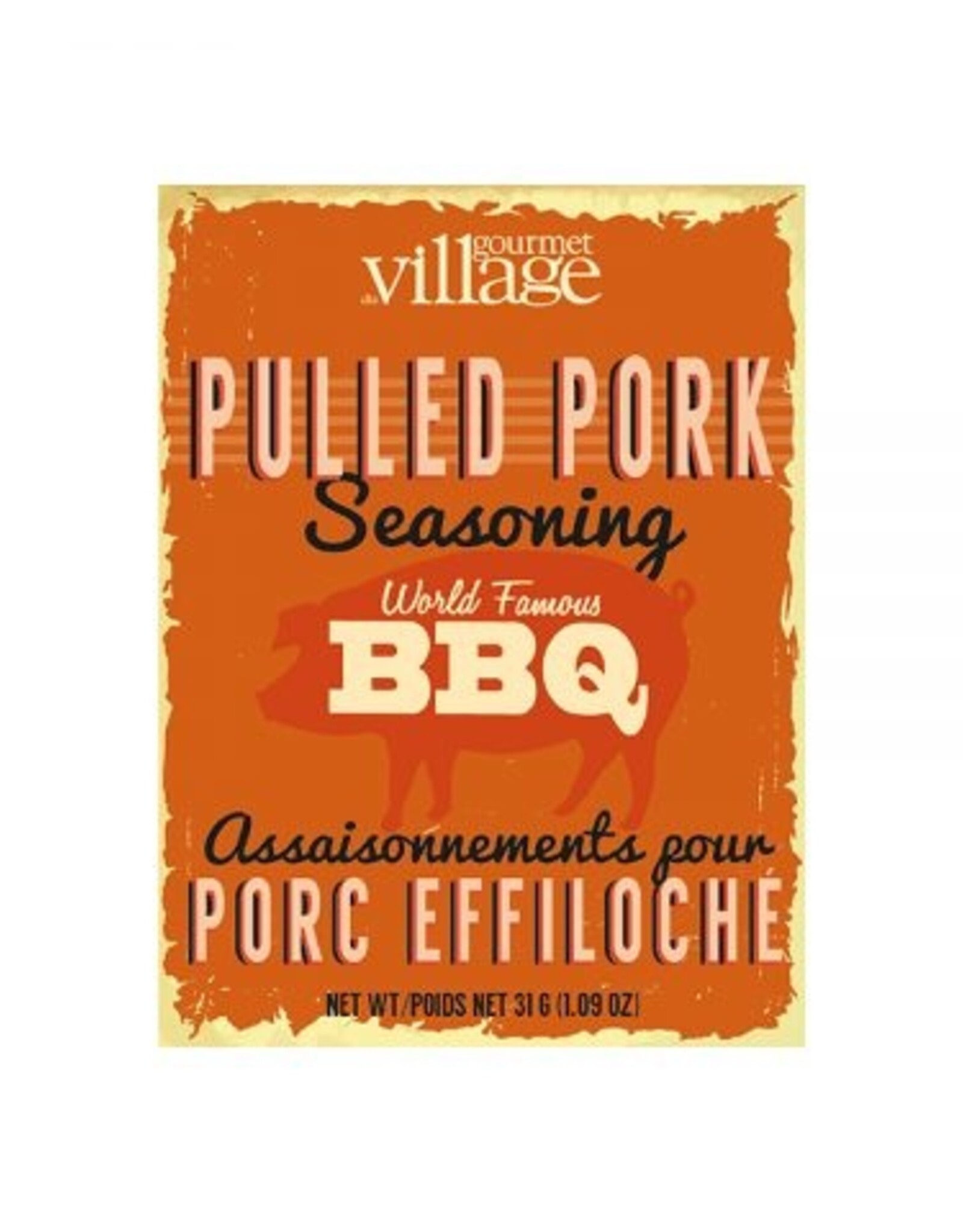 Gourmet Village Seasoning, Pulled Pork