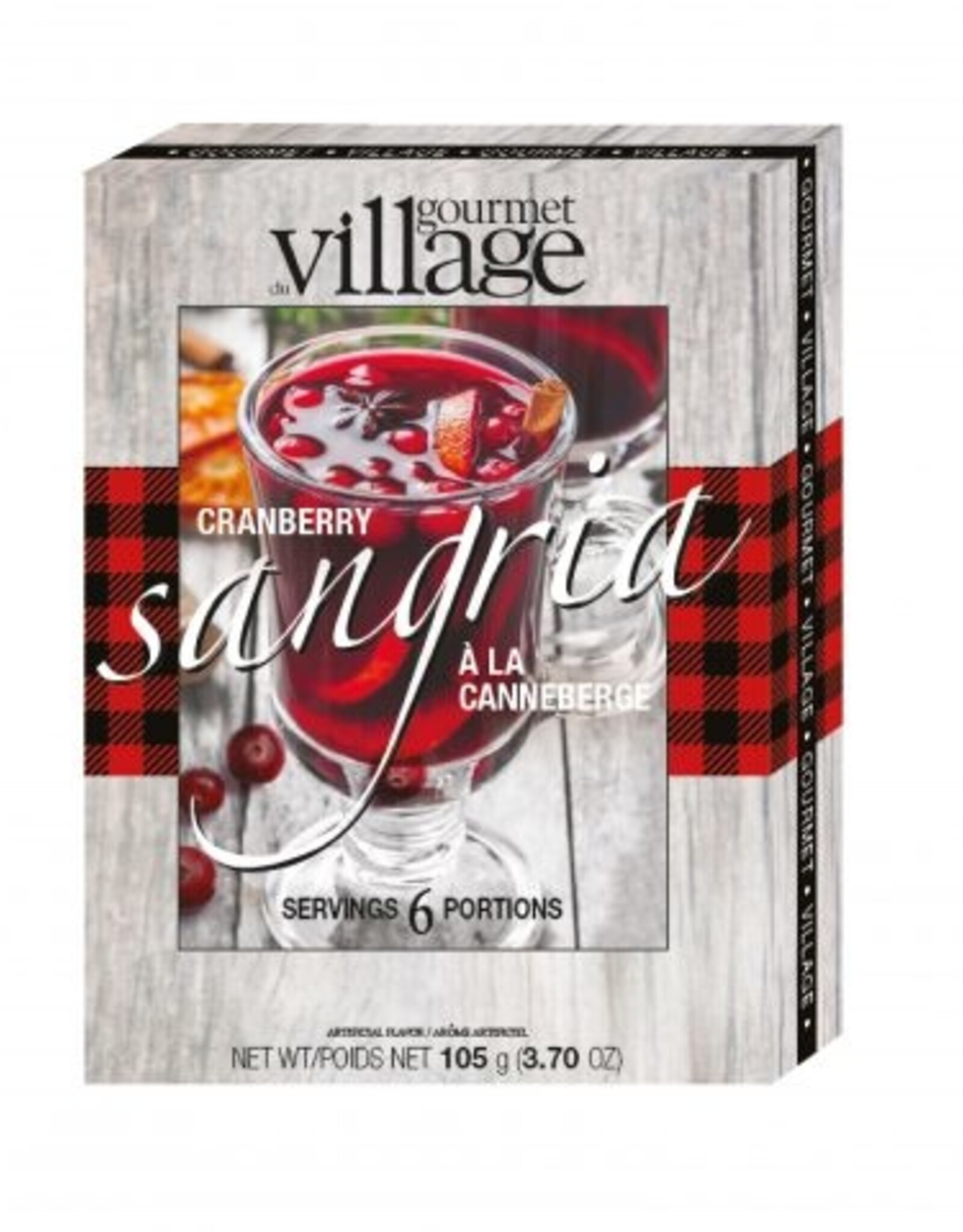 Gourmet Village Drink Mix-Sangria-Cranberry