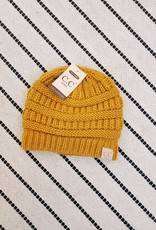 CC CC Beanie-Kids-Original-Solid W/Fuzzy Lining