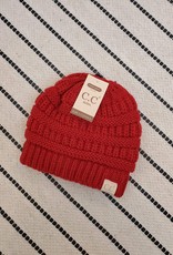 CC CC Beanie-Kids-Original-Solid W/Fuzzy Lining