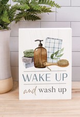 Block Sign-Wake Up & Wash Up