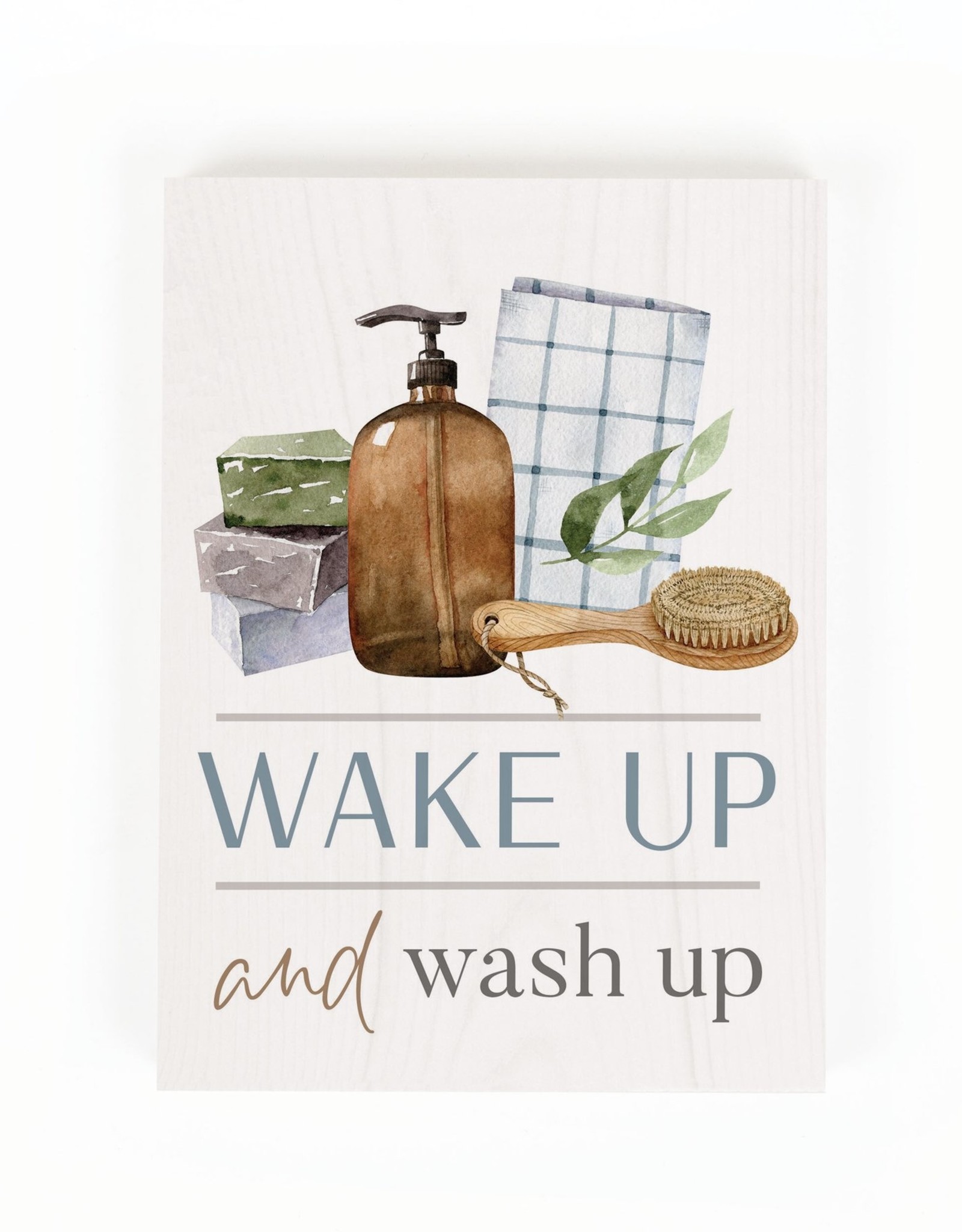 Block Sign-Wake Up & Wash Up