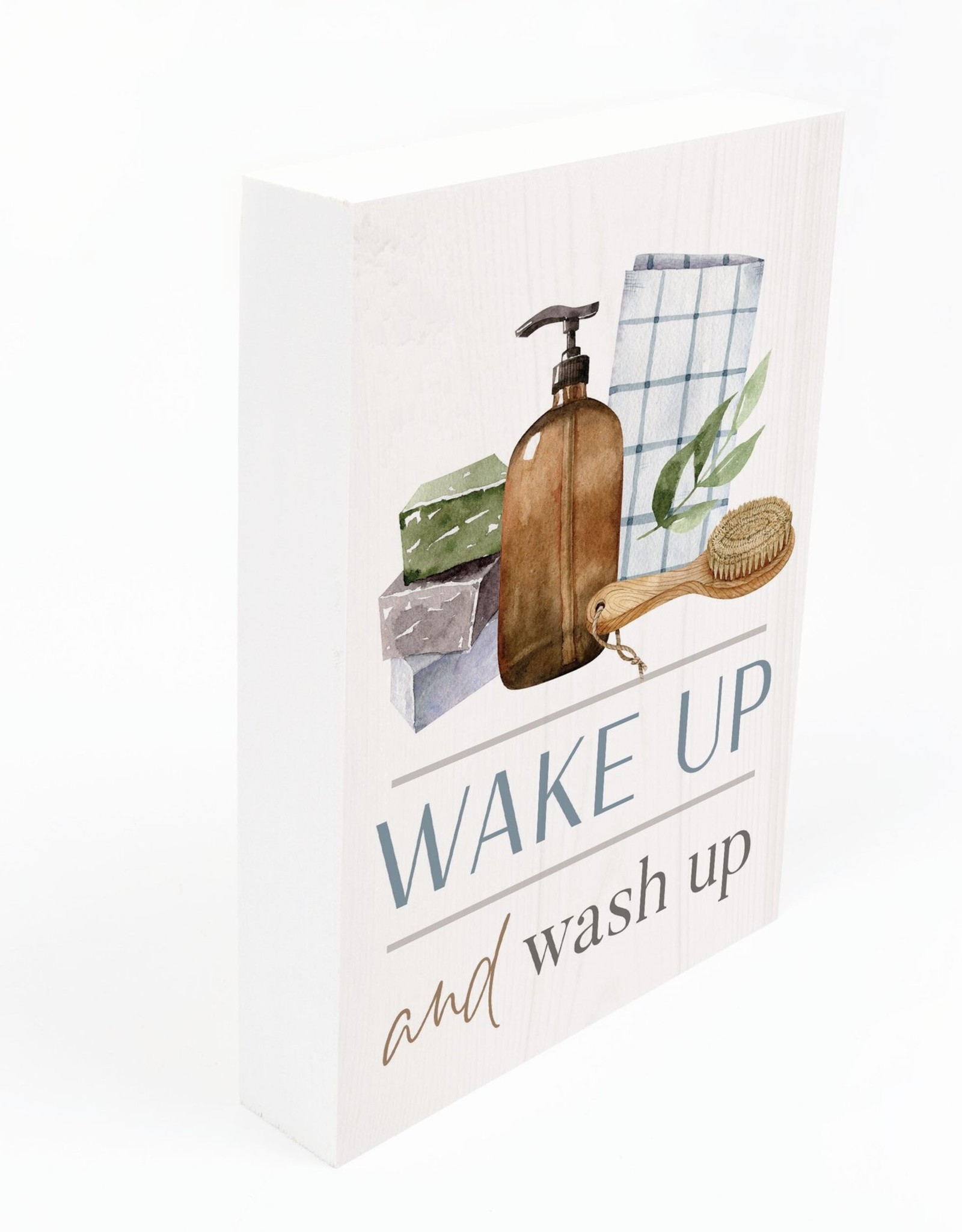 Block Sign-Wake Up & Wash Up