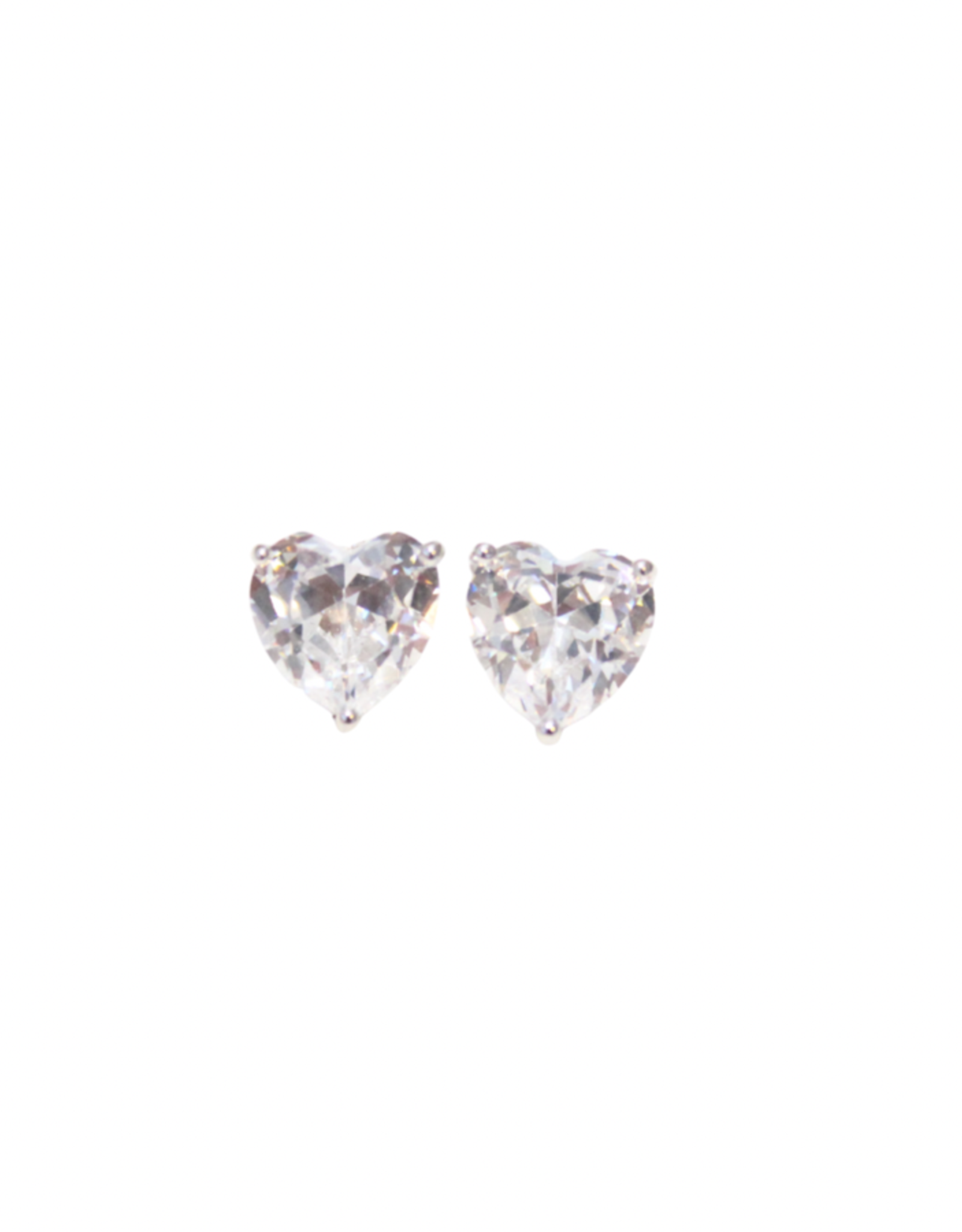 Sweet Three Designs Ice Heart Studs