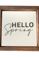 Framed Print-8x8-Hello Spring