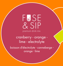 Fuse & Sip Electrolyte-Cranberry, Orange, Lime