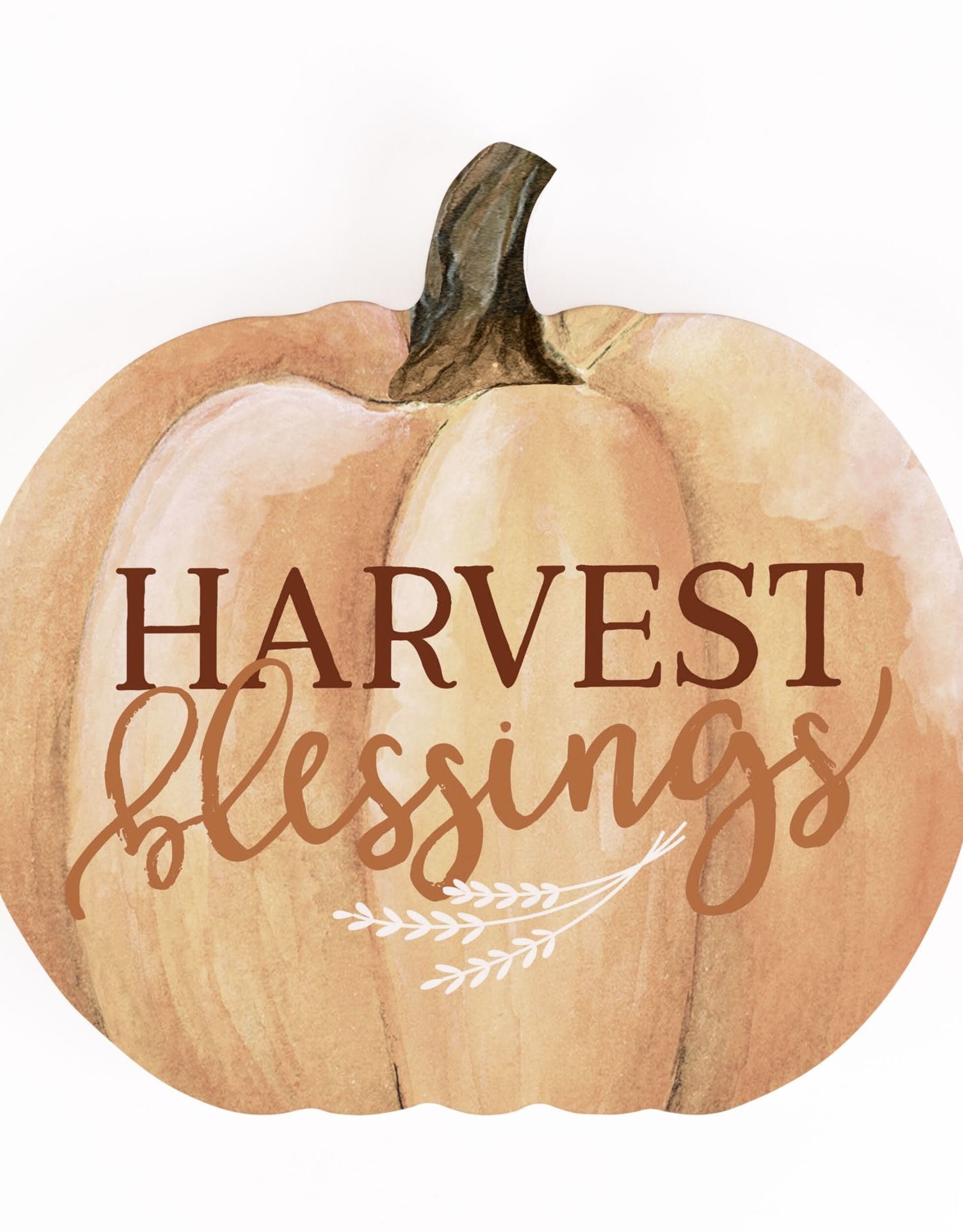 Pumpkin Block-Harvest Blessings