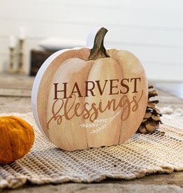 Pumpkin Block-Harvest Blessings