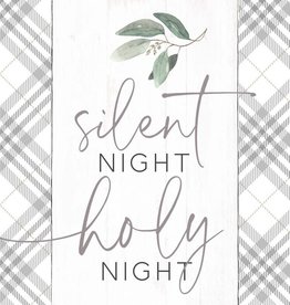 Pallet Block Sign-Silent Night, Holy Night