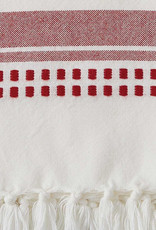 TT-Kyla Woven Towel-Red