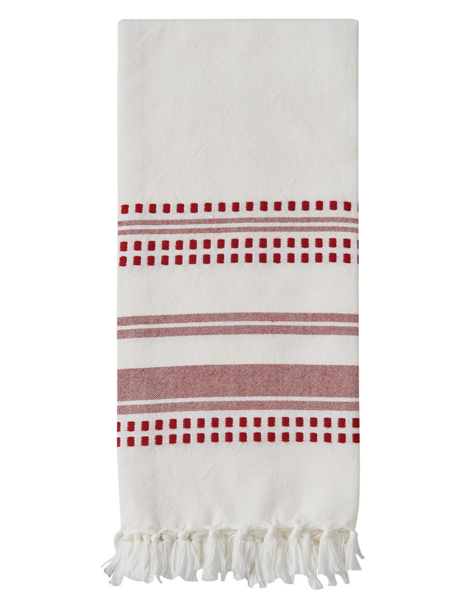 TT-Kyla Woven Towel-Red