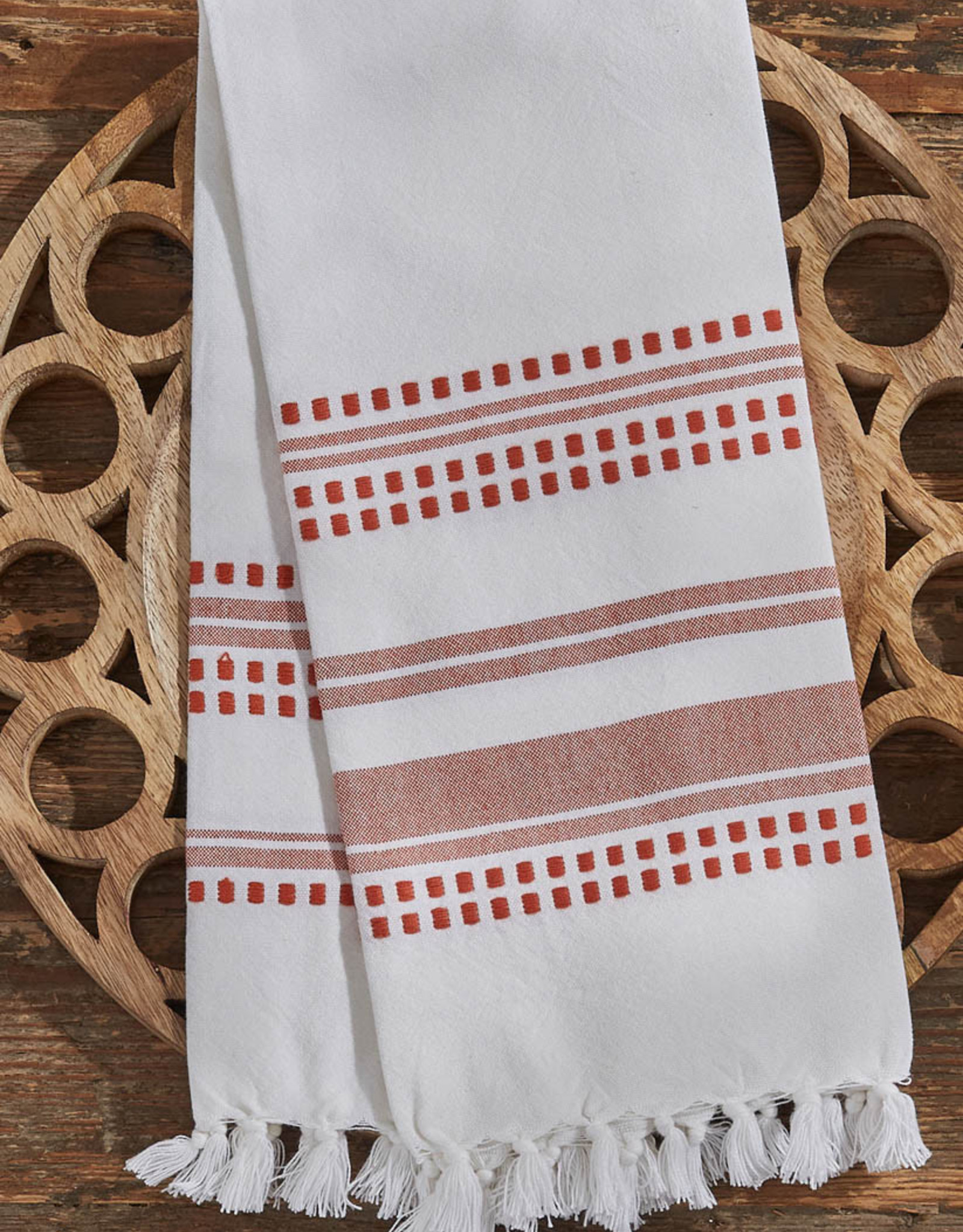 TT-Kyla Woven Towel-Sienna