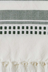 TT-Kyla Woven Towel-Evergreen